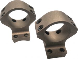 TALLEY RINGS HIGH 1" BROWNING - X-BOLT SMOKED BRONZE