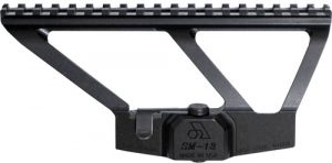 ARSENAL SCOPE MOUNT SM-13 - 7.625" PICATINNY RAIL BLACK