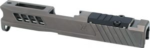 TRUE PRECISION SLIDE W/RMS CUT - & PLATE STEALTH GREY FOR G43