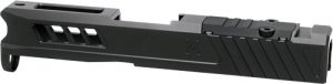 TRUE PRECISION SLIDE W/RMS CUT - & PLATE BLK DLC FOR GLOCK 43