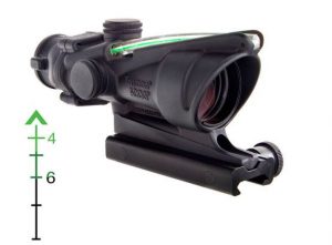 TRIJICON ACOG 4X32 .223 BAC CHEVRON GRN