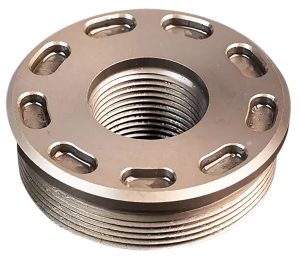 SILENCERCO BRAVO DIRECT THREAD MOUNT TITANIUM 1/2X28