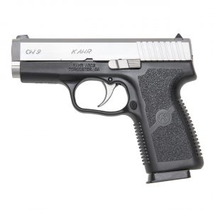Kahr Arms CW9 Handgun 9mm Luger 7rd Magazine 3.5" Barrel Black with Silver Slide Night Sights