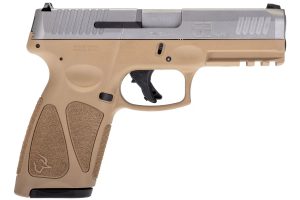 TAURUS G3 9MM 15-SHOT 3-DOT - ADJ. TAN/STAINLESS POLYMER
