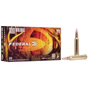 FEDERAL 300 WIN MAG 165GR FUSION 20 RD/BX 10 BX/CS