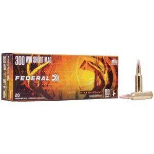 FEDERAL 300 WSM 180GR FUSION 20 RD/BX 10 BX/CS