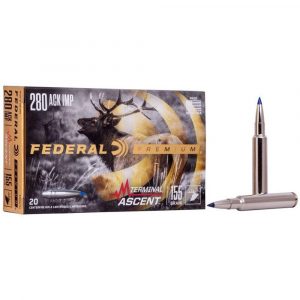 Federal Terminal Ascent Rifle Ammuntion .280 Ackley Imp 155 gr 2930 fps 20/ct
