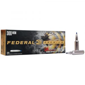 Federal Terminal Ascent Rifle Ammuntion .300 WSM 200 gr 2810 fps 20/ct