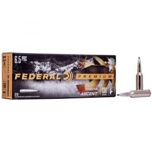 FEDERAL 6.5 PRC 130GR TERMINAL ASCENT 20 RD/BX 10 BX/CS