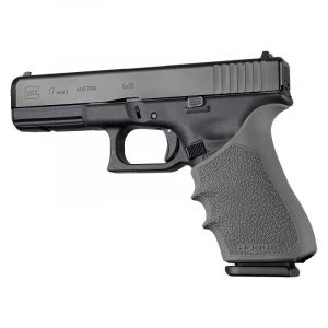 Hogue HandAll Beavertail Handgun Grip Sleeve for Glock 17 Gen 1-2-5 Slate Grey