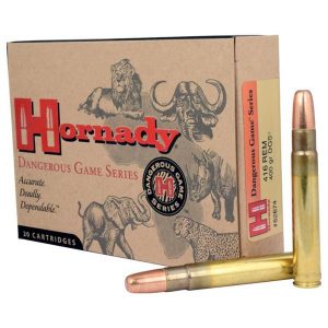 Hornady Dangerous Game Series Rifle Ammunition .416 Rem Mag 400 gr DGS 2400 fps - 20/box