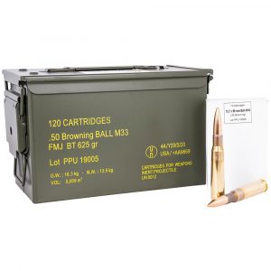 .50 BMG RangeMaster FMJ 625 gr MC 120/ct