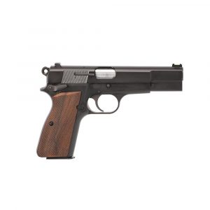 INGLIS P-35 HI-POWER 9MM - 4.7" BBL 2-15RD BLACK/WOOD