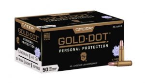 SPEER 5.7X28MM 40GR GDHP GOLD DOT 50 RD/BX 10 BX/CS