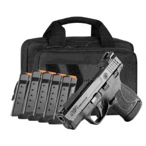 M&P 9 Shield Plus OR TS Carry On Bundle 9mm Luger 10(1)&13(5)rd Magazines 3.1" Barrel Savior Specialist Bag
