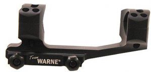 WARNE MOUNT XSKEL QD 1" MSR BLK