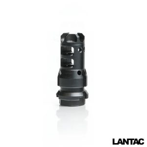 LANTAC DRAGON MUZZLE BRAKE 223 - 1/2-28 DEAD AIR KEYMO WOLFMAN