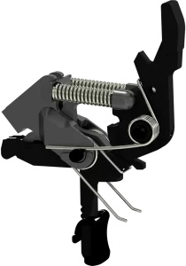 Hiperfire Xtreme 2 Stage MOD-3 Trigger | Flat | 2-Stage | Black