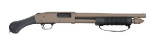 MOSSBERG 590 SHOCKWAVE 12/14 3" BL/FDE