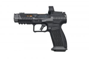 CENTURY CANIK TTI COMBAT SMOKE W/MECANIK OPTIC 9MM PISTOL 4.6" 2-18RD