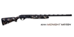 Weatherby Sorix Shotgun 12ga 3" Chamber 2rd Capacity 28" Barrel Synthetic Midnight Marsh Stock