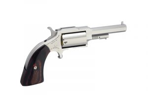 NAA "SHERIFF" MINI-REVOLVER - 22WMR 2.5" S/S ROSEWOOD