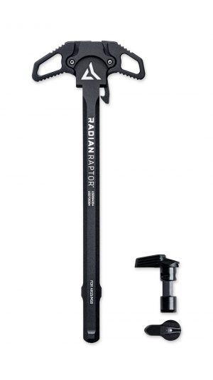 Radian Weapons Combo Raptor AR-15 Charging Handle Black Ambi and Talon 45/90 Safety Selector Black Ambi