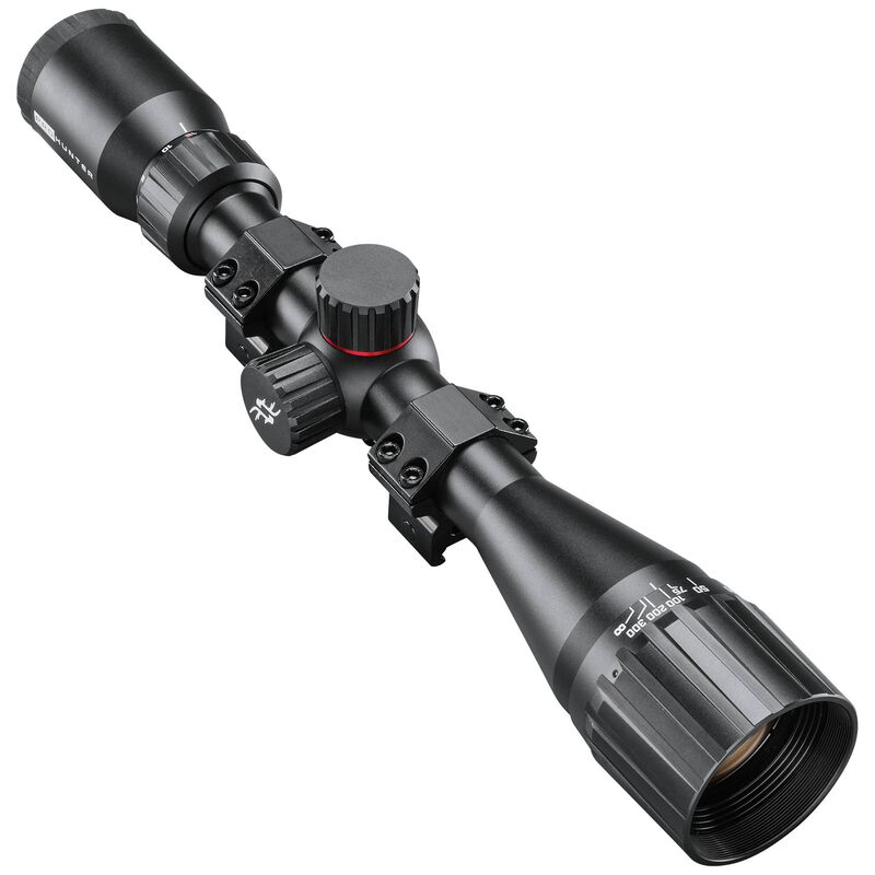 SIMMONS SCOPE PRO HUNTER - 4-12X40 TRUPLEX W/RINGS BLACK